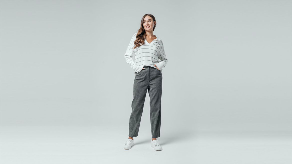 Согревающий комфорт: женские брюки из хлопка на зиму