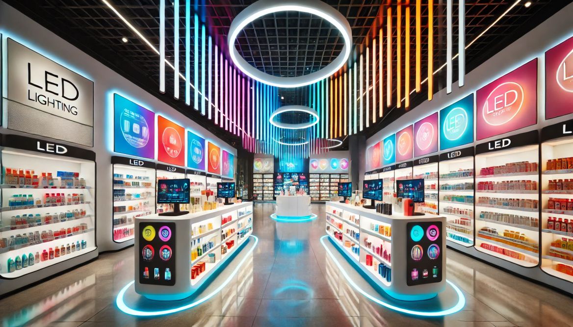 Как использовать LED-освещение для создания ярких акцентов в магазине?