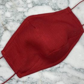 красная защитная тканевая маска красная защитная тканевая маска