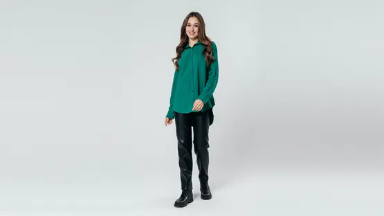 Осенние рубашки oversize