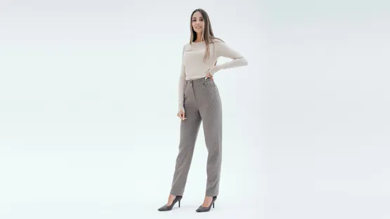 Утепленные женские брюки